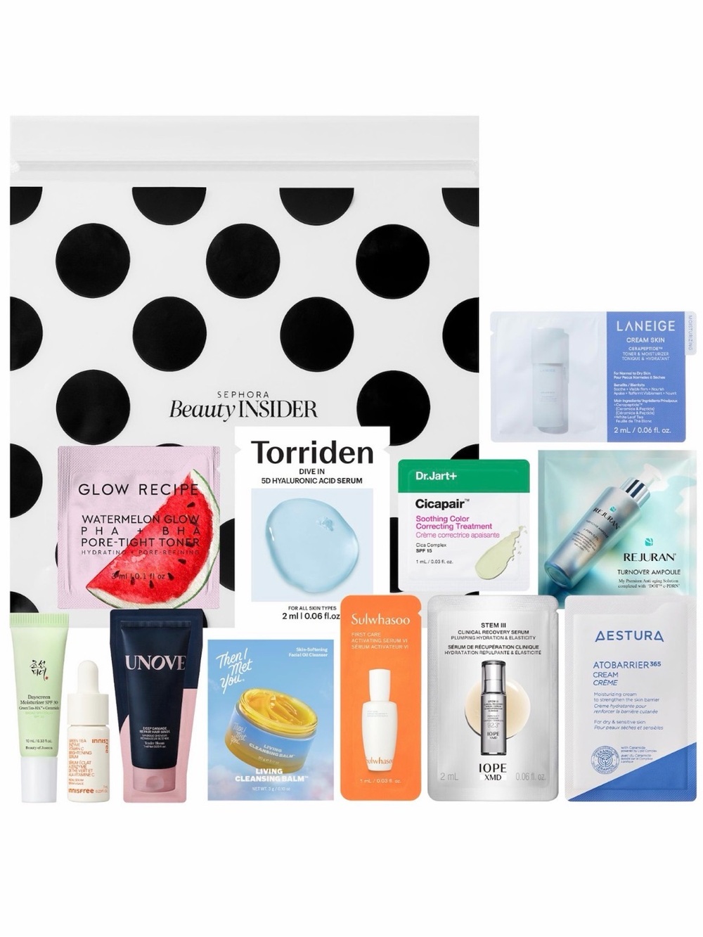 Sephora 12 pcs Fragrance Sample Set